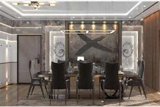 work on interior and exterior design