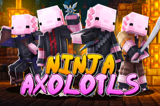 make best minecraft key art for you