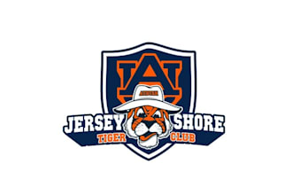 design jersey shore tiger club logo