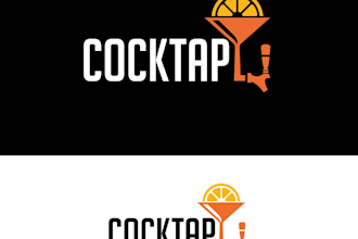 design creative bar logo