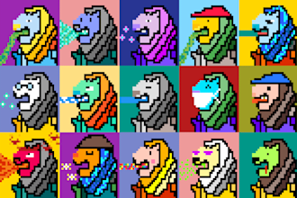 create randomly generated nft collection of for opensea