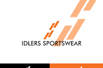 make modern entertainment music, radio, hip hop, dj logo
