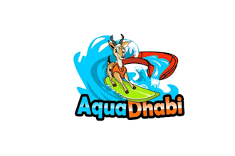design awesome fun water park logo