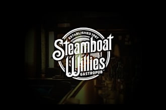 design original attractive bar vintage logo