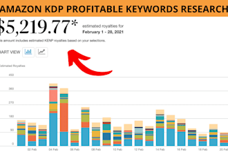 conduct amazon KDP keyword research and category analysis for your book