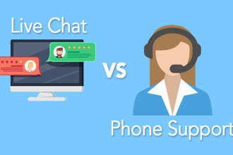 email, live chat, and phone support to your customer