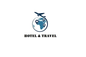 design brand identity logo for your hotel and travel agency business