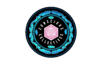 create an elegant crystals jewelry logo