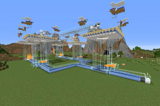 build an iron farm in minecraft