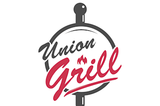 create a mascot bbq, food, grill restaurant logo for you
