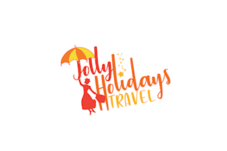 do a travel agency hotel and resort logo within 24 hours