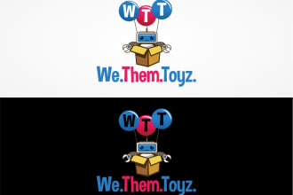create amazing childcare, baby store or toy store logo