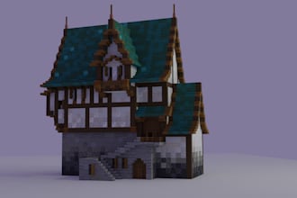 build a cozzy medieval house
