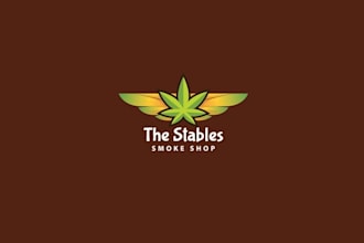 design original smoke shop logo without any copyright