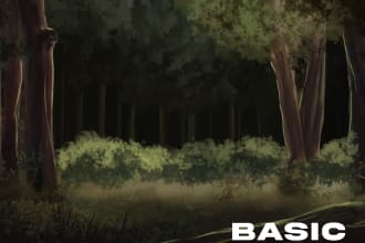 make awesome environment art and concept art
