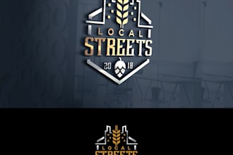 create a bold, modern, craft brewery logo for you