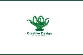 be make a premium quality cannabis, weed, hemp, brand logo