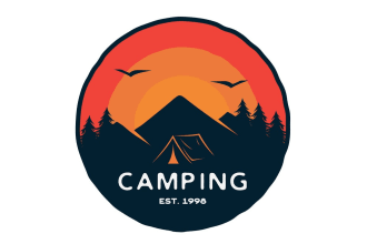 provide logo adventure, travel, outdoor, nature, camp