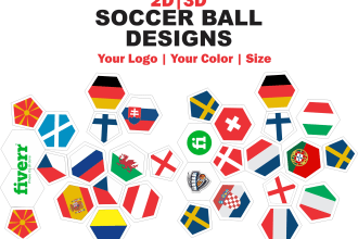 design soccerball for your club, store and factory busniess