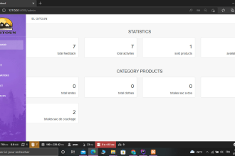 develop a full dynamic symfony website