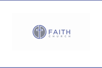 do a modern church religious seal or ministry logo design