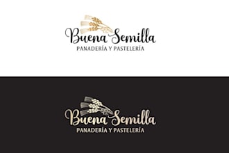 design creative bakery cake logo for you