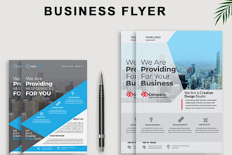 design creative professional business flyer brochure designs