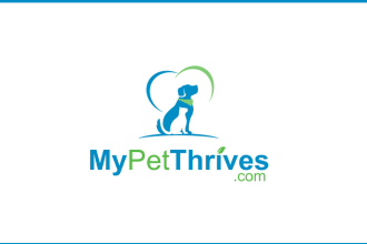 do a modern cat dog animal and pet logo design
