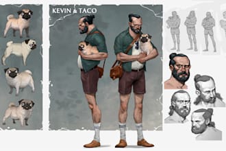 design original concept art for you