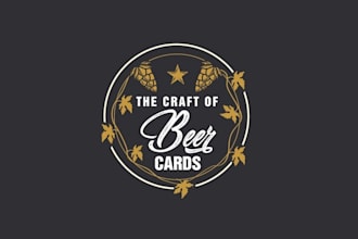 provide attractive craft beer logo for your business
