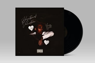 professionally design a mixtape , album, ep, music cover art