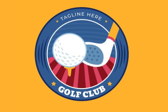 do make an modern golf logo