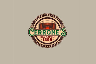 design original pizzeria logo for your business