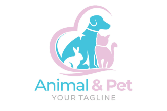 design high quality animal and pet logo for your business with 24 hours