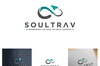 create a travel agency, tourism, beach resort, and vacation logo