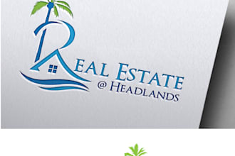 make a superb coastal real estate logo for your business
