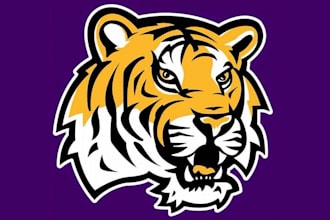 design high quality tiger logo in high definition