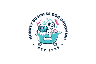 do an authentic and stylish pet grooming logo design