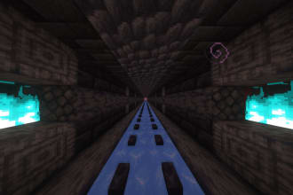 build and design nether roadways in minecraft java, bedrock