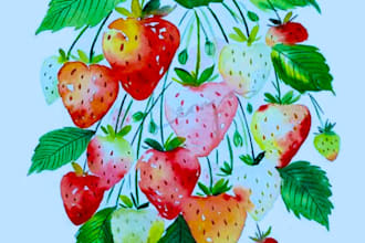 make any floral, animal or botanical art illustration