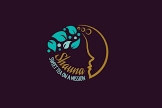 create beautiful fun sweet logo for your business
