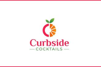create modern food, drink and cafe logo