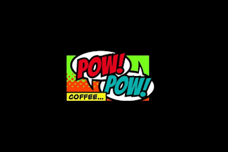 provide professional coffee cart logo design