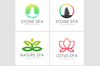 do creative  spa logo for you with my on creativity
