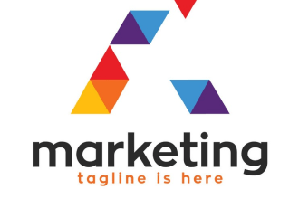 design creative marketing logo with original concept