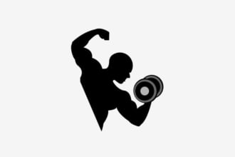 do abstract fitness logo design with unlimited revision in 12 hours
