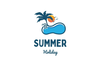 make high quality holiday logo for you with new concept