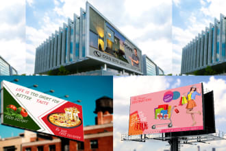 design billboard, signage, roll up banner