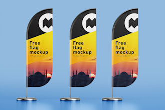 feather flags, banners design for your business