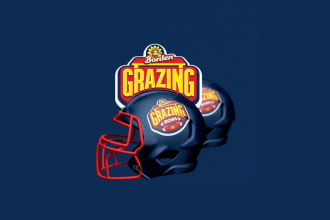 design an awesome football logo with express delivery